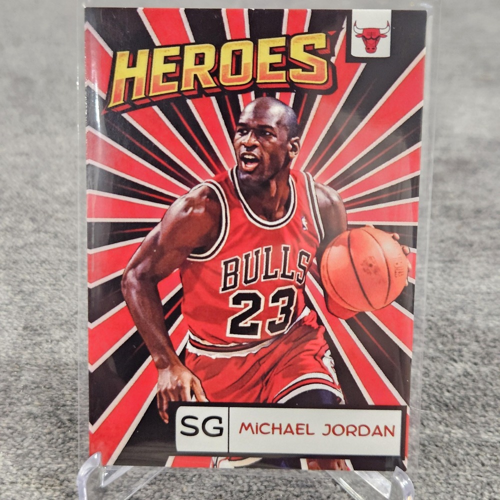 Michael Jordan Custom Card on the Heroes #H-06